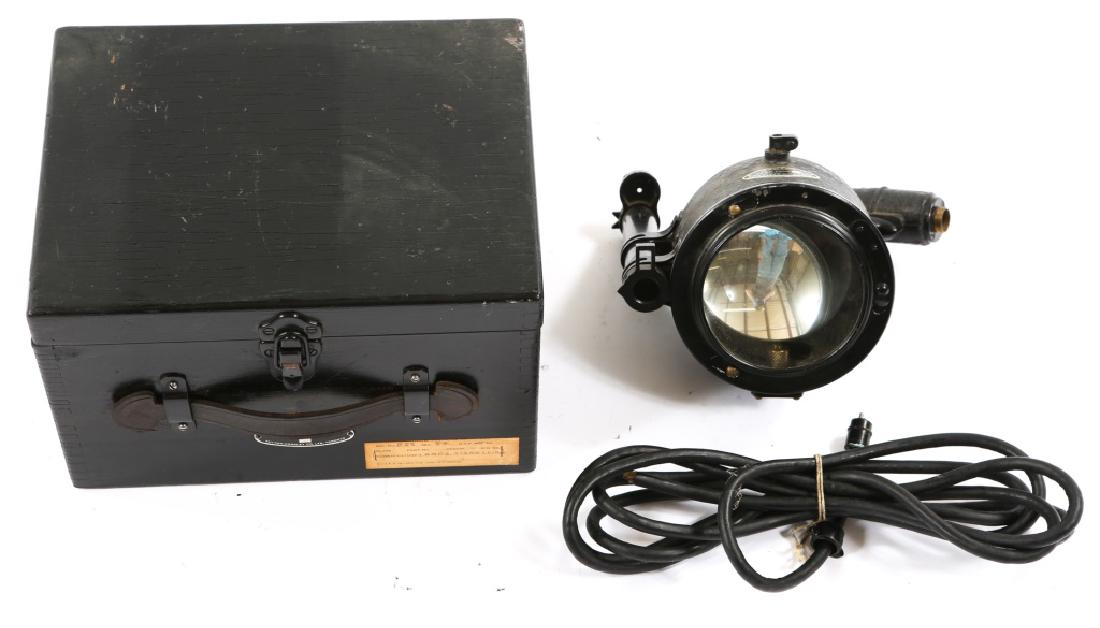 WWII UK & CANADIAN AIRCRAFT INSTRUMENTS LOT: WWII UK & CANADIAN AIRCRAFT INSTRUMENTS LOT Instrument panel for De Havilland Mosquito Mk V with altitude and fuel indicators. Mk III-A gun sight for Lancaster Mk I marked "AM" with crown. Loop contro