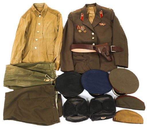 Cold War Soviet Military Parade Uniform Hat Lot Jul 24 2019 Centurion Auctions In Fl