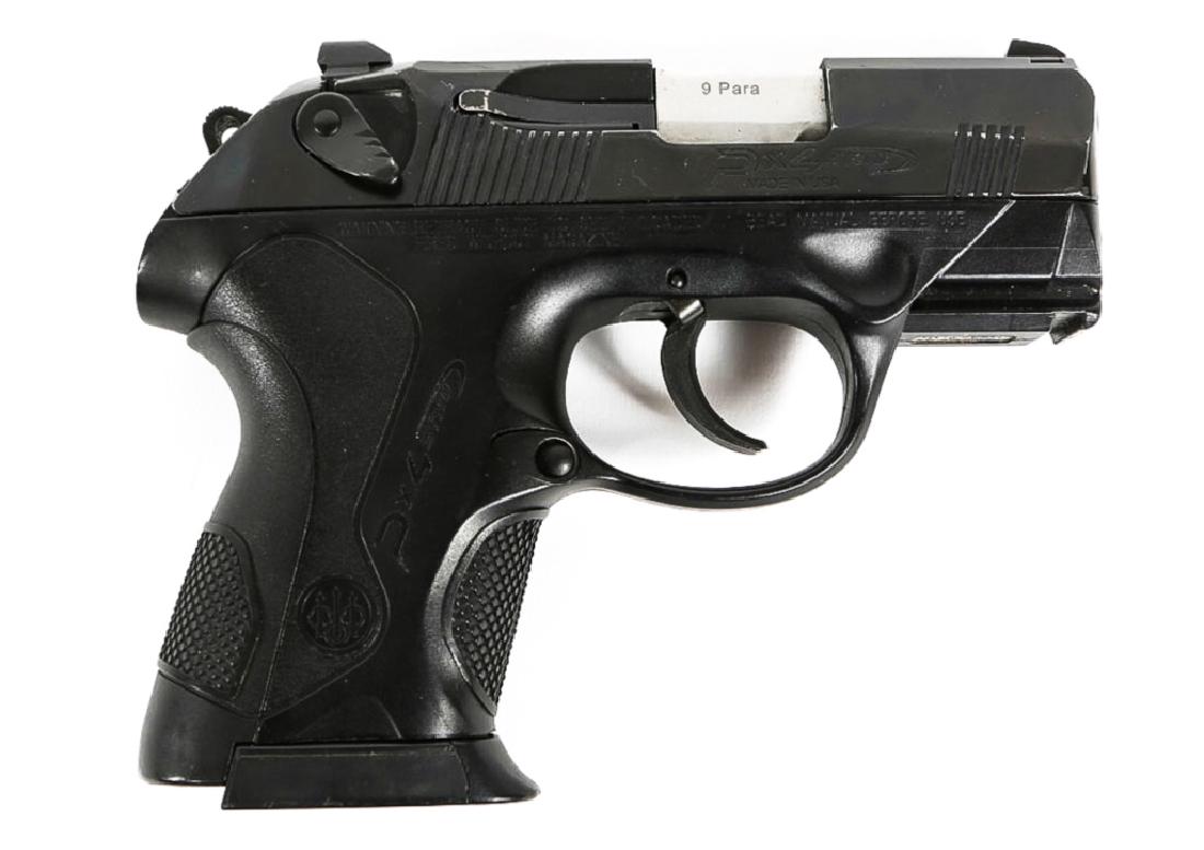 BERETTA MODEL PX4 STORM 9MM PISTOL: BERETTA MODEL PX4 STORM 9MM PISTOL One magazine. Imported by Beretta USA. Model: PX4 Storm Caliber / Gauge: 9mm Barrel Length: 3" Serial Number: PZ12430