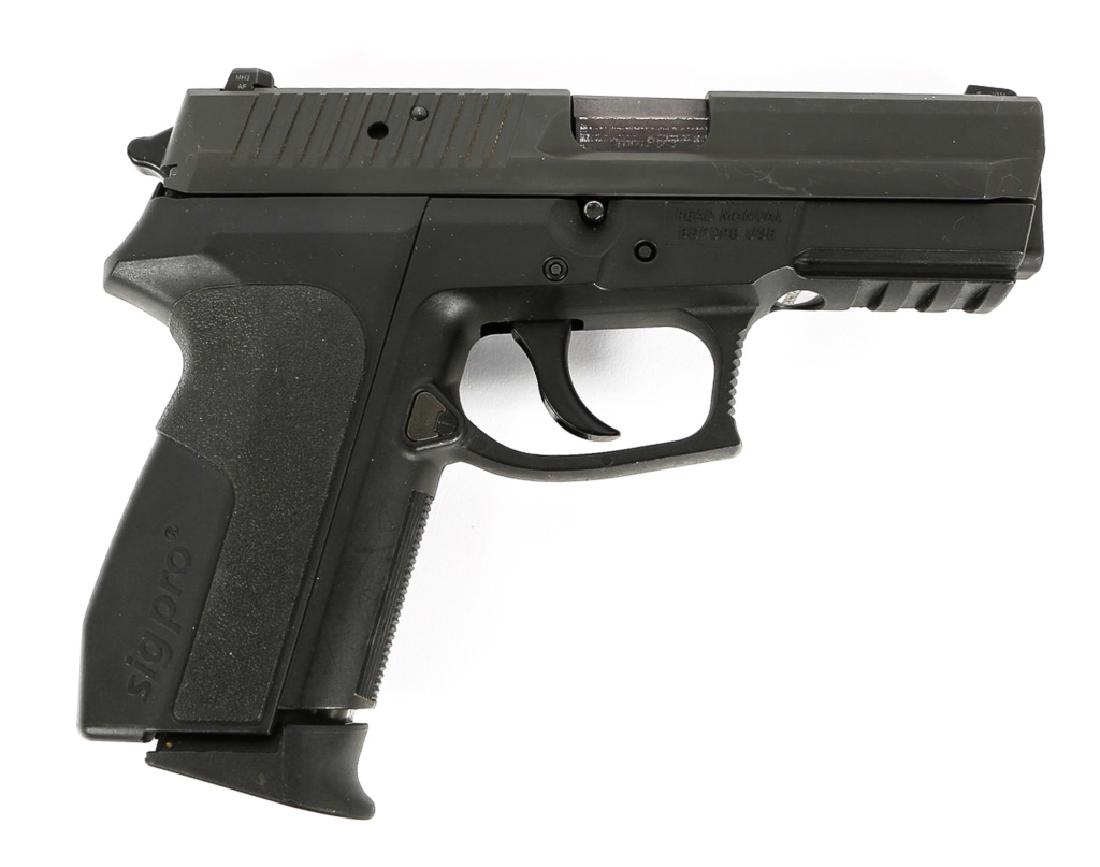 SIG SAUER MODEL SP2022 9mm PISTOL: SIG SAUER MODEL SP2022 9mm PISTOL Model: SP2022 Caliber / Gauge: 9mm Barrel Length: 4" Serial Number: SP0096065