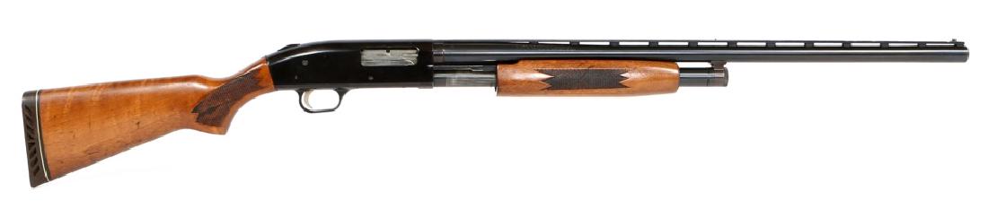 MOSSBERG MODEL 500A 12 GAUGE SHOTGUN: MOSSBERG MODEL 500A 12 GAUGE SHOTGUN Pump action. 2.75-3" chamber. Accu-choke. Model: 500A Caliber / Gauge: 12 GA Barrel Length: 28" Serial Number: K231410