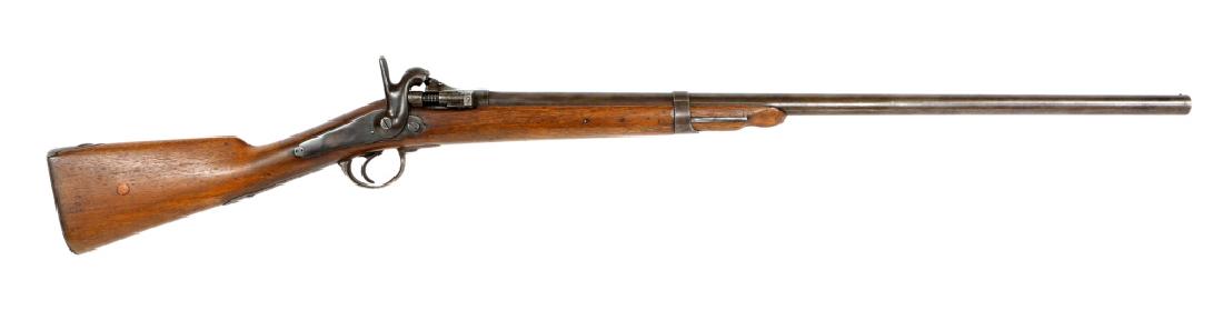 BELGIAN ZULU 12 GAUGE SHOTGUN CONVERSION: BELGIAN ZULU 12 GAUGE SHOTGUN CONVERSION Matching serial numbers. Stamp on right buttstock reads 667. Liege mark stamped on many metal surfaces. Zulu scribed into top of barrel. Model: Zulu Caliber / 