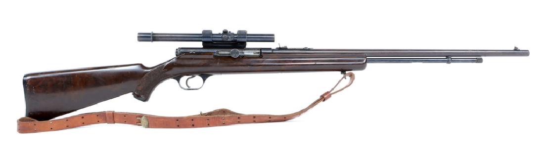 JC HIGGINS MODEL 101.16 RIFLE .22 S-L-LR: JC HIGGINS MODEL 101.16 RIFLE .22 S-L-LR JC Higgins x4 scope. Model: 101.16 Caliber / Gauge: .22 Barrel Length: 24" Serial Number: NSN