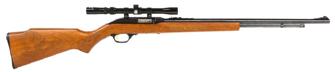 MARLIN MODEL 60 .22 CALIBER RIFLE: MARLIN MODEL 60 .22 CALIBER RIFLE Tasco 3-7x20mm scope. Model: 60 Caliber / Gauge: .22 Barrel Length: 22" Serial Number: 02174877