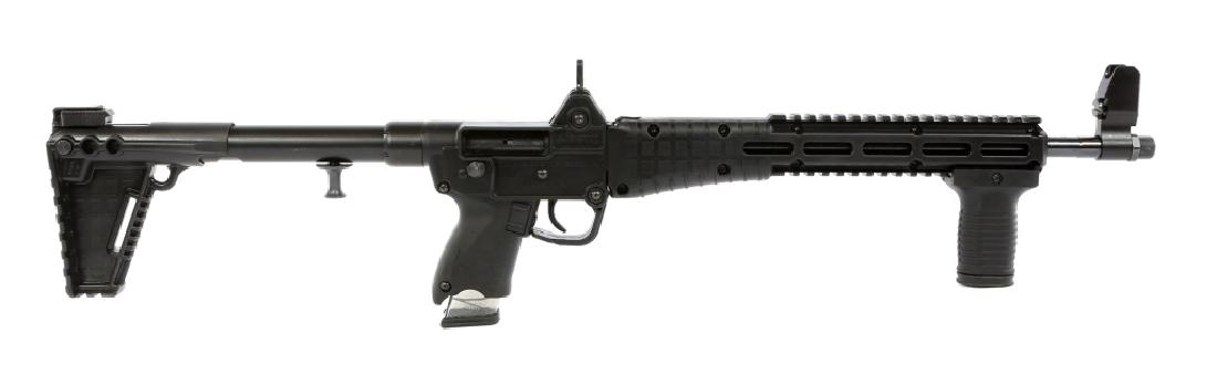 KELTEC SUB-2000 9mm LUGER FOLDING STOCK CARBINE: KELTEC SUB-2000 9mm LUGER FOLDING STOCK CARBINE Model: SUB 2000 Caliber / Gauge: 9mm Luger Barrel Length: 16" Serial Number: FQG31