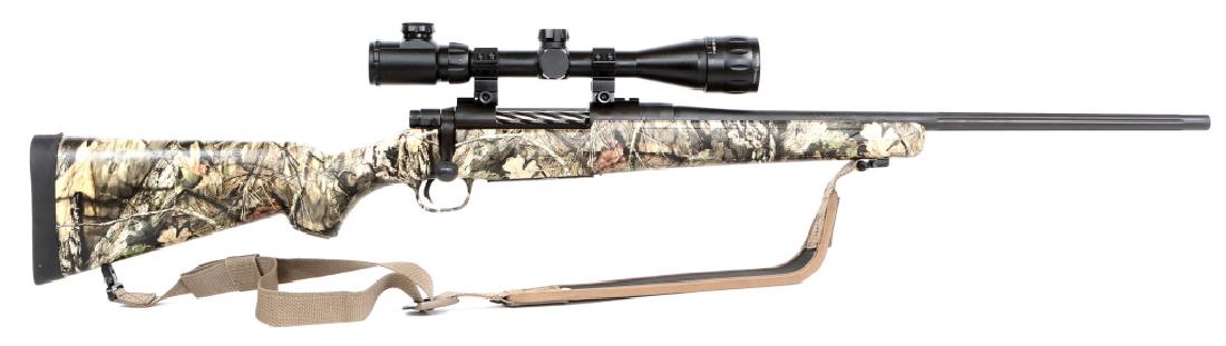 MOSSBERG PATRIOT .30-06 SPRG CALIBER RIFLE: MOSSBERG PATRIOT .30-06 SPRG CALIBER RIFLE Center point scope. Model: Patriot Caliber / Gauge: .30-06 SPRG Barrel Length: 23" Serial Number: MPR076873
