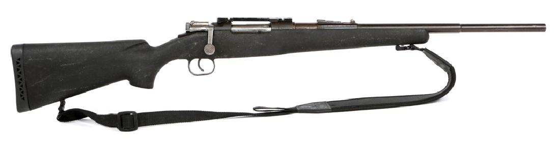 CARL GUSTAFS MODEL M/96 6.5X55MM RIFLE SPORTERIZED: CARL GUSTAFS MODEL M/96 6.5X55MM RIFLE SPORTERIZED Sporterized. Synthetic stock. Nylon sling. Shortened barrel. Model: M/96 Caliber / Gauge: 6.5x55mm Barrel Length: 20.5" Serial Number: 156679