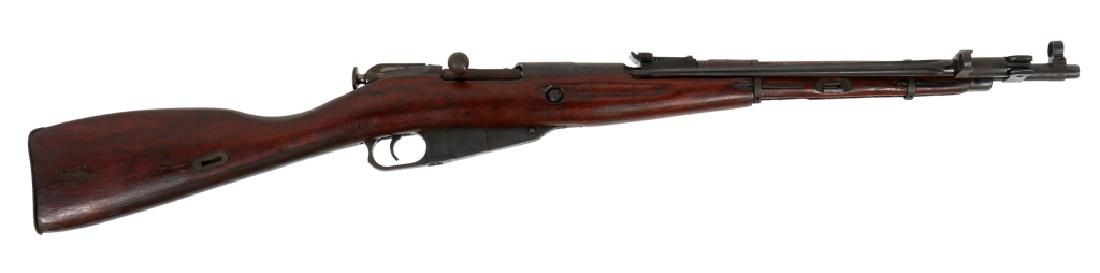 MOSIN NAGANT MODEL M44 7.62X54R RIFLE: MOSIN NAGANT MODEL M44 7.62X54R RIFLE Folding bayonet. Imported by CAI St. Alb. Matching bolt and receiver serial numbers,all others vary. Model: M44 Caliber / Gauge: 7.62x54R Barrel Length: 20.5" Ser