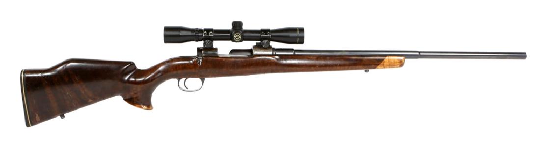 BELGIAN MAUSER MODEL 1910 7mm SPORTERIZED RIFLE: BELGIAN MAUSER MODEL 1910 7mm SPORTERIZED RIFLE Simmons 4x32mm scope. Liege stamp on barrel. "7m/m MR." . "H. Slindee" stamped on barrel. Model: 1910 Caliber / Gauge: 7mm Barrel Length: 24" Serial Num