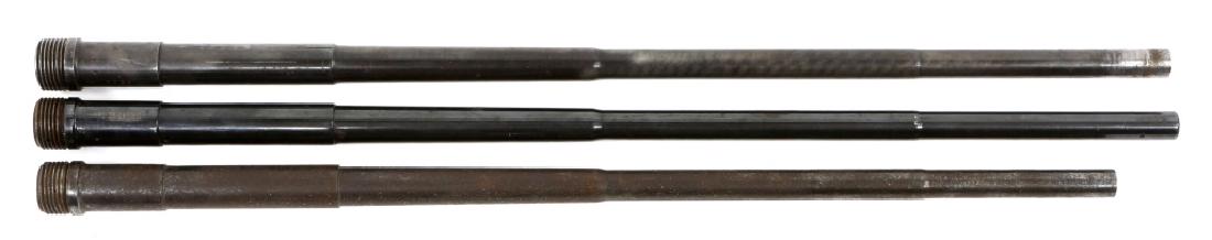 WWII GERMAN K98 MAUSER BARREL LOT OF 3: WWII GERMAN K98 MAUSER BARREL LOT OF 3 WWII German K98 Mauser barrel lot of 3. Includes 2- WWII German K98 barrels, 1- only stamped "BC".