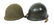WWII US ARMY M1 COMBAT HELMET LOT OF 2 - 7