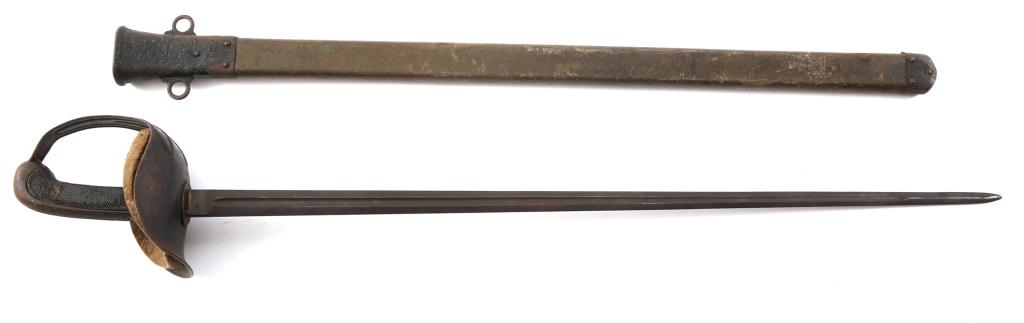 WWI US MODEL 1913 CAVALRY SABER: WWI US MODEL 1913 CAVALRY SABER L.F. & Co maker mark. Dated 1918. Blade Length: 35" Overall Length: 42"
