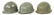 VIETNAM WAR US ARMY PARATROOPER M1 HELMET LOT OF 3