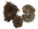 AFRICAN DAN GUERE MASK LOT OF 3 - 5
