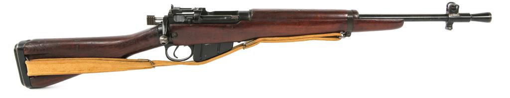 WWII BRITISH No.5 MK I .303 CALIBER JUNGLE CARBINE: WWII BRITISH No.5 MK I .303 CALIBER JUNGLE CARBINE WWII British No. 5 MKI .303 British Jungle Carbine. Made at the Royal Ordnance Factory in Fazakerley Liverpool, England. Receiver dated: "7/45." Flas