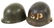 KOREA - VIETNAM US ARMY M1 COMBAT HELMET LOT - 16
