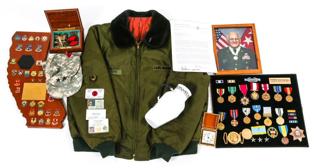 US ARMY GENERAL ANTHONY PALUMBO ARCHIVE: US ARMY GENERAL ANTHONY PALUMBO ARCHIVE Archive of General Anthony Palumbo containing items and memorabilia related to his military career and personal life, including Seth Thomas alarm clock that Pal