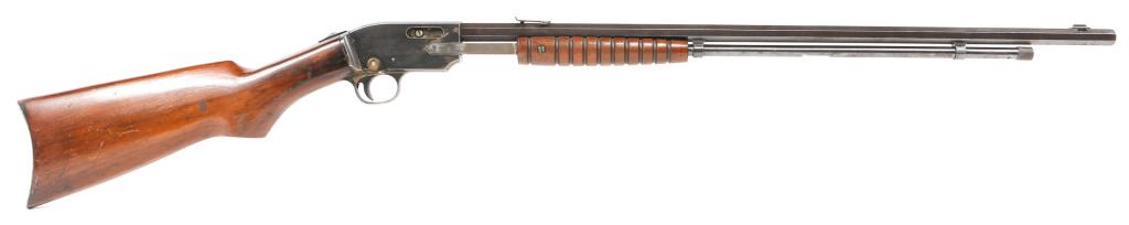 H&R PREMIER MODEL .22 CALIBER RIFLE: H&R PREMIER MODEL .22 CALIBER RIFLE Harrington and Richardson Premier model .22 LR rifle. Caliber / Gauge: .22 LR Barrel Length: 23.5" Serial Number: 37559