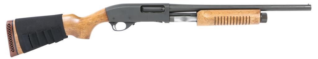 SMITH & WESSON MODEL 3000 12 GAUGE SHOTGUN: SMITH & WESSON MODEL 3000 12 GAUGE SHOTGUN 5rd buttstock sleeve. 2.75" chamber. Barrel stamped: "Pol. Cyl." (indicating Cylinder bore choke). Made in Japan. Caliber / Gauge: 12 Ga Barrel Length: 18" S
