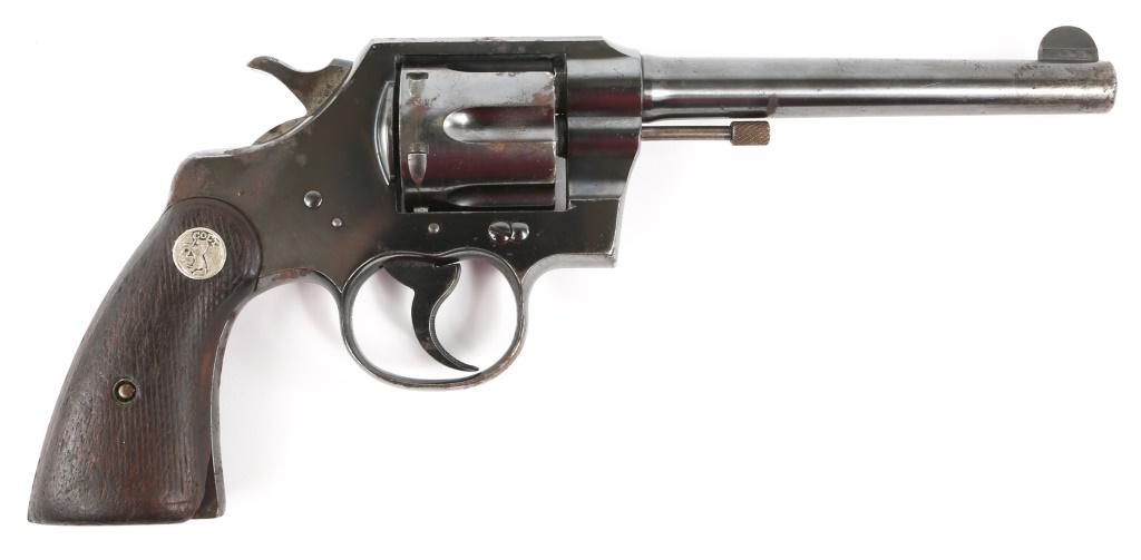 1937 COLT OFFICIAL POLICE .38 CALIBER REVOLVER: 1937 COLT OFFICIAL POLICE .38 CALIBER REVOLVER Caliber / Gauge: .38 Barrel Length: 6" Serial Number: 601874