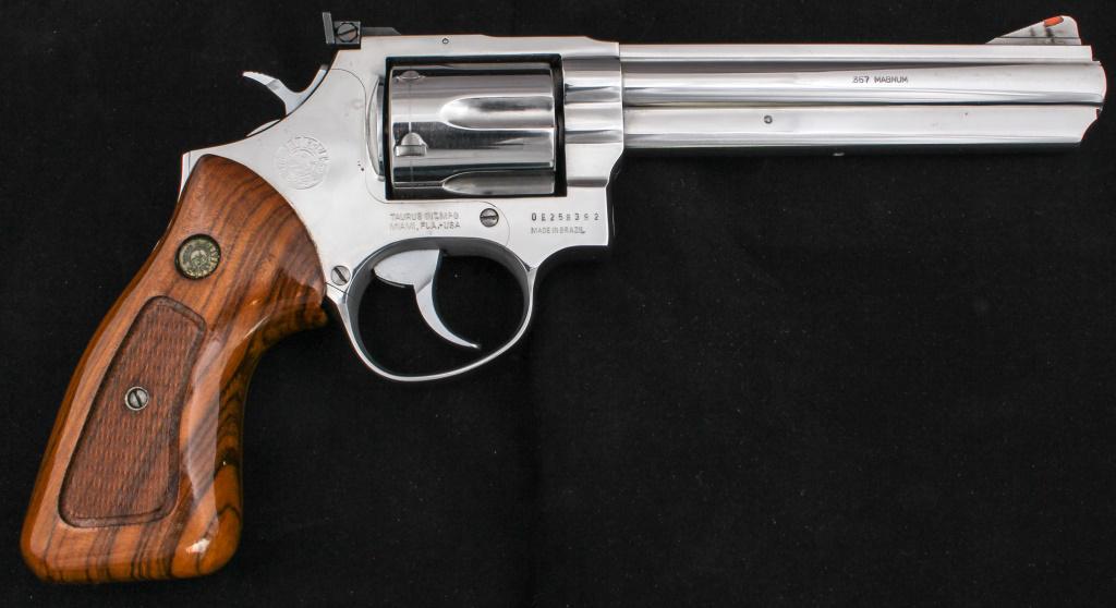 TAURUS MODEL 669 .357 MAGNUM REVOLVER: TAURUS MODEL 669 .357 MAGNUM REVOLVER Taurus model 669 .357 magnum revolver. Caliber / Gauge: .357 Magnum Barrel Length: 6" Serial Number: 0E258392