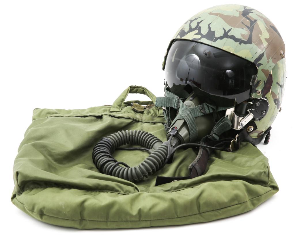 USAF HGU-2 Flight Helmet and MBU-5/P Oxygen Mask for sale at
