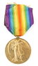 WWI NAMED BRITISH VICTORY MEDAL LOT OF 2 - 2