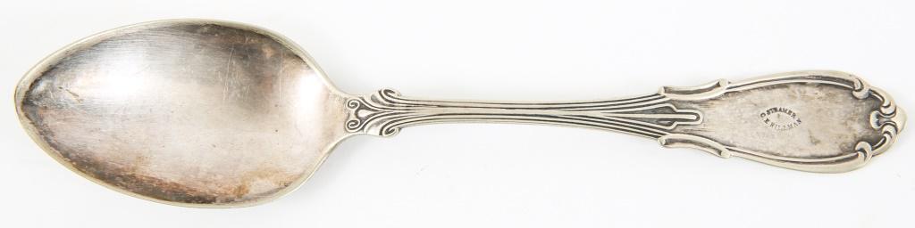 CIVIL WAR SPOON OF CONFEDERATE STEAMER CE HILLMAN: CIVIL WAR SPOON OF CONFEDERATE STEAMER CE HILLMAN Civil War spoon off the Confederate steamer C.E. Hillman. Provenance: The Spoon was discovered and purchased by the consignor at a flea market in Port