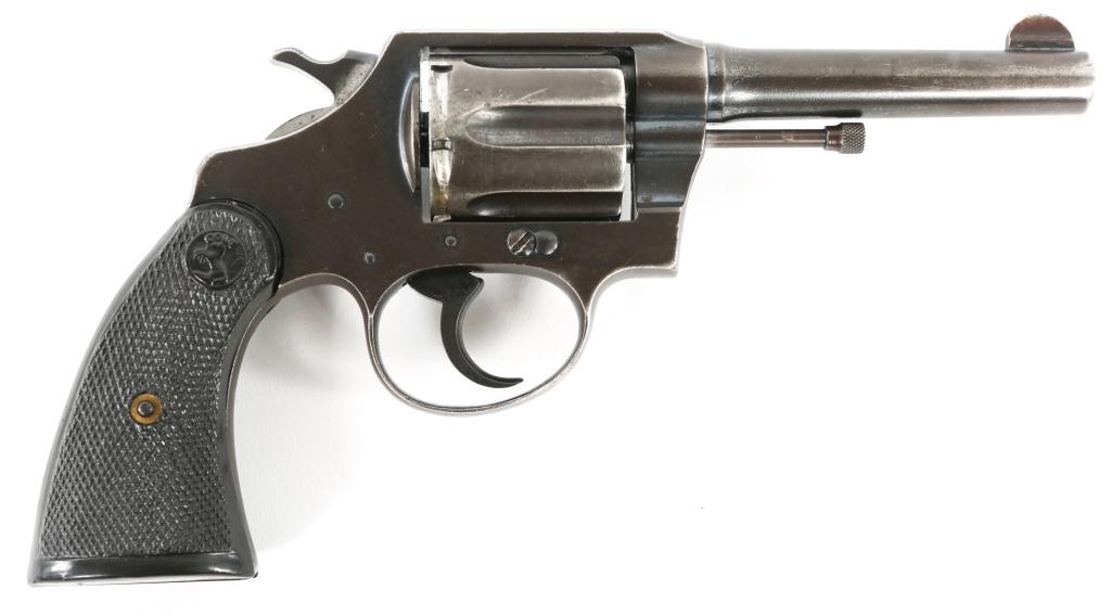 1929 COLT POLICE POSITIVE .38 SPECIAL REVOLVER: 1929 COLT POLICE POSITIVE .38 SPECIAL REVOLVER 1929 Colt Police Positive .38 Special revolver. CAI import mark. Caliber / Gauge: .38 Special Barrel Length: 4" Serial Number: 373662