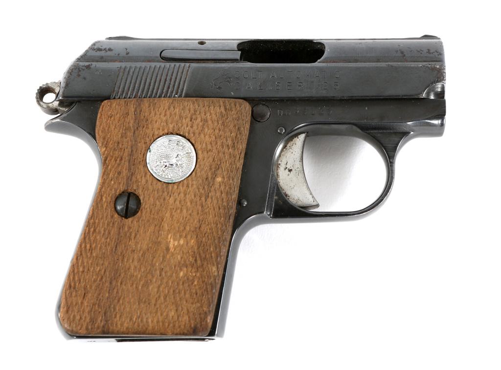 JUNIOR COLT .25 CALIBER PARTS GUN: JUNIOR COLT .25 CALIBER PARTS GUN Junior Colt .25 Caliber parts gun. Caliber / Gauge: .25 Cal. Serial Number: OD39125