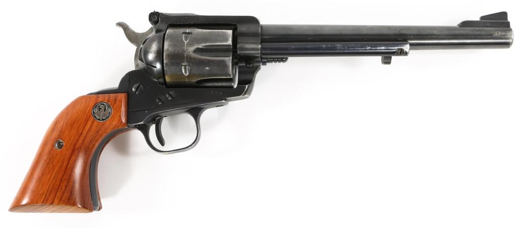 RUGER BLACKHAWK .30 CARBINE CALIBER REVOLVER: RUGER BLACKHAWK .30 CARBINE CALIBER REVOLVER 1968 Ruger Blackhawk .30 Carbine caliber revolver. Caliber / Gauge: .30 Carbine Barrel Length: 7.5" Serial Number: 6543