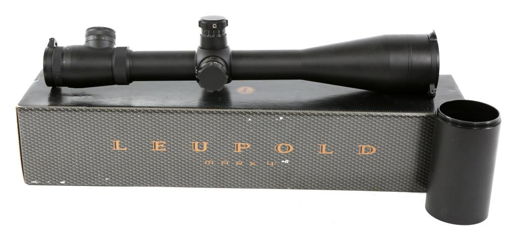 Leupold Mark 4 8 5 25x50mm Lr T Rifle Scope May 16 2020 Centurion Auctions In Fl