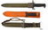 WWII US ARMY M1 & M4 BAYONETS AND CAMILLUS KNIFE - 2