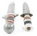 WWII THEATER MADE STILETTO DAGGER KNIVES LOT OF 2 - 8