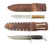 WWII US FORCES THEATER MADE COMBAT KNIVES LOT OF 2 - 3