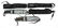 SCHRADE EXTREME SURVIVAL KNIVES SHEATHED LOT OF 5 - 3