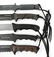 SCHRADE EXTREME SURVIVAL KNIVES SHEATHED LOT OF 5 - 6
