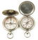 WWI US ARMY ENGRAVED POCKET COMPASS LOT OF 4 - 6