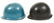 WWII - KOREA US ARMY M1 COMBAT HELMET LOT OF 2 - 3
