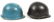 WWII - KOREA US ARMY M1 COMBAT HELMET LOT OF 2 - 5