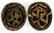 WWII - KOREA US ARMY M1 COMBAT HELMET LOT OF 2 - 6
