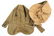 WWI - WWII US ARMY / NAVY FIELD CAP LOT OF 5 - 9