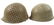 WWII US ARMY 1st INFANTRY DIV M1 COMBAT HELMET - 3