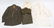 WWII US ARMY OFFICER DRESS UNIFORM LOT OF 2
