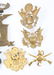 WWI - WWII US ARMY OFFICER EAGLE INSIGNIA & COLLAR - 3