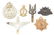 BRITISH COMMONWEALTH CAP BADGE INSIGNIA LOT OF 6