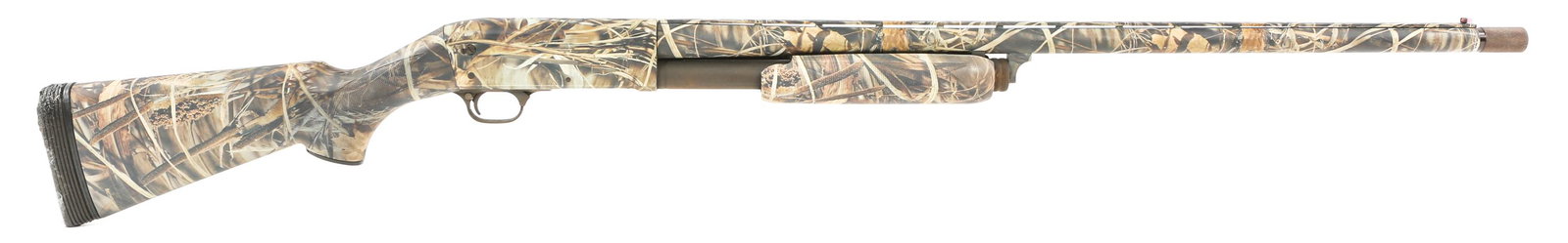ITHACA MODEL 37 12 GA CAMOUFLAGE SHOTGUN: ITHACA MODEL 37 12 GA CAMOUFLAGE SHOTGUN Ithaca model 37 12 gauge pump-action shotgun. 2.75"-3" chamber. Removable Ithaca Gun 12GA .710 choke. Camouflage stock. Vent-rib 28" barrel. Caliber / Gauge: 1