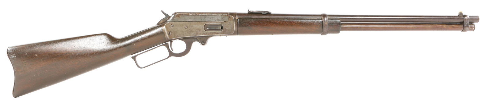 MARLIN MODEL 1893 LEVER ACTION RIFLE .32 SPECIAL: MARLIN MODEL 1893 LEVER ACTION RIFLE .32 SPECIAL Marlin model 1893 lever action rifle chambered in .32 special caliber. Barrel marked on top with patent dates, left side with "Special Smokeless Steel.