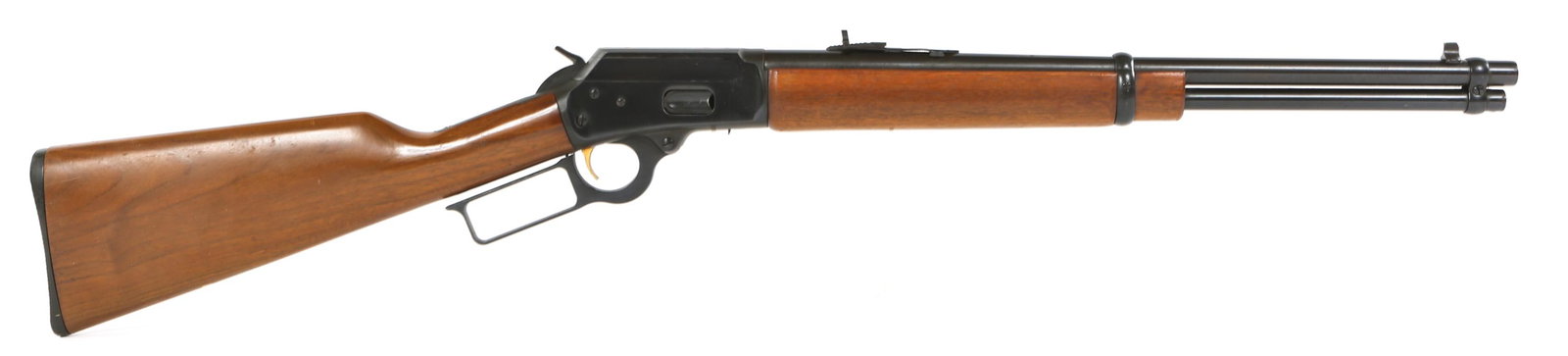 MARLIN MODEL 1894 LEVER ACTION CARBINE .357 MAG: MARLIN MODEL 1894 LEVER ACTION CARBINE .357 MAG Marlin Model 1894 lever action carbine. Chambered in .357 Magnum. Drilled and tapped for scope mount. Caliber / Gauge: .357 Mag Barrel Length: 18.5" Ser