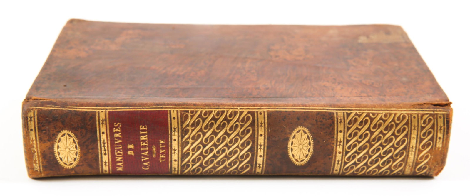 1813 ORDONNANCE PROVISOIRE POUR LA CAVALERIE BOOK: 1813 ORDONNANCE PROVISOIRE POUR LA CAVALERIE BOOK Scarce French-language book titled “Ordonnance Provisoire sur l’Exercice les Manoeuvres de la Cavalerie, rédigée par Ordre du Ministre de la Gue